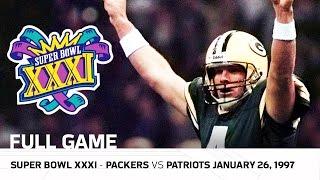 Brett Favres First Super Bowl Win  Packers vs. Patriots Super Bowl XXXI  NFL Full Game