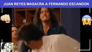 Pasión de gavilanes Juan Reyes golpea a Fernando Escandon