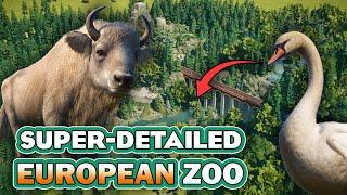 INSANELY DETAILED EUROPEAN ZOO  Planet Zoo Tour