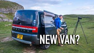 Could This Be My Next Van?  Camping & Photography in a Delica D5