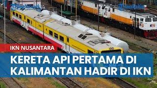 Kereta Api Pertama di Kalimantan Hadir di IKN Nusantara Trase Ikut Jalur Jalan Tol