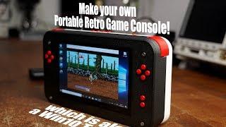 Make your own Portable Retro Game Console......which is also a Win10 Tablet