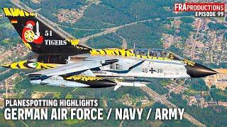 Planespotting HIGHLIGHTS German Air Force Luftwaffe Navy Marine & Army Heer