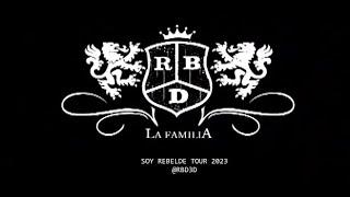 RBD La Familia versión Soy Rebelde Tour 2023