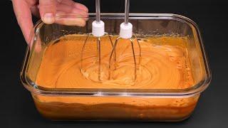 Whip up the caramel You will be surprised by the result no flour