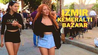 IZMIR Turkey Walking Tour In The Old Bazaar Kemeraltı Çarşısı September 2022  4k UHD 60 FPS