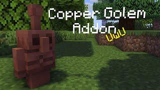 Copper Golems Addon  Minecraft Pocket Edition