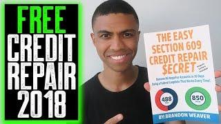 FREE CREDIT REPAIR 2018  REMOVE CHARGE-OFFS COLLECTIONS EVICTION BANKRUPTCY STUDENT LOANS FREE