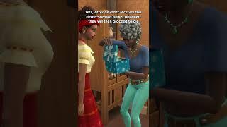 Flowers can kill in The Sims 4 Seasons #sims4 #sims4game #thesims4