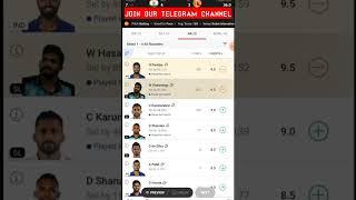 IND vs SL Dream 11 prediction  IND vs SL Dream 11 Team  Asia cup 2022 T20I  #shorts