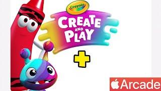 Crayola Create and Play+ - Colouring fun art and games  ⭐Best Learning Apps for Kids 