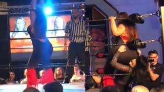 NADIA SAPPHIRE V LANA AUSTIN V JAYDE STINKFACE VS PEACH PUNCH full force wrestling women’s title