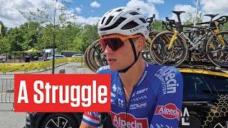 Mathieu van der Poels Tour de France 2023 Becoming A Struggle