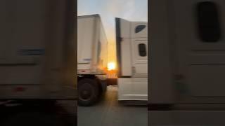 BigRigs & The Sunset #transportation #viptransportation #semitruck #trucking #vipguide