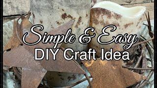 DIY HOME DECOR  Thrift flips  Primitive Farmhouse Crafts