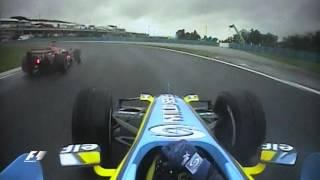 F1 Classic Onboard Alonso Hunts Down Schumacher in Hungary