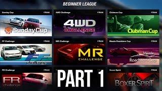 Gran Turismo Sport Career Mode Gameplay Walkthrough Part 1 - SUNDAY CUP GT League