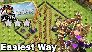 How To Complete Judo Sloth Challenge Coc - Coc New Event Attack 3 Star  Clash Of Clans