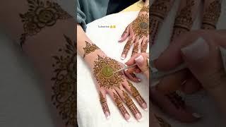 Easy simple mehndi design  mehndi design 2022 #shorts #shortvideo #mehndidesign #hennadesign