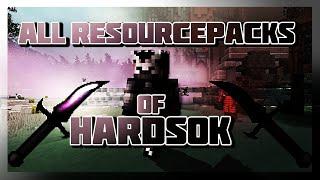Вся линейка ресурспаков Hardsoka. 2016-2021 Press F