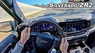 2022 Chevrolet Silverado ZR2 - A Rowdy V8 Pickup that Handles POV Binaural Audio