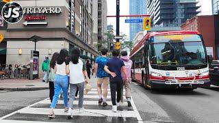 Weekend TTC Closure From St Clair to College  Toronto Walk & Bus