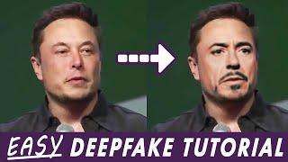 Easy Deepfake Tutorial DeepFaceLab 2.0 Quick96