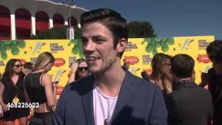 INTERVIEW - Grant Gustin on being at the Kids Choice Awards and more