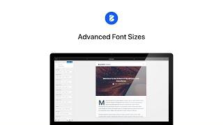 Advanced Font Sizes  Blocksy #shorts