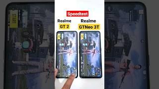 Realme GT Neo 3T vs GT 2 Speedtest 