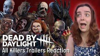 Gamer Girl Reacts to ALL Dead by Daylight Killers for the First Time 
