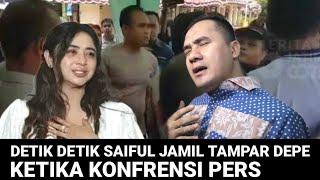 Detik Detik Saiful Jamil Tampar Dewi Persik Ketika Konfrensi Pers