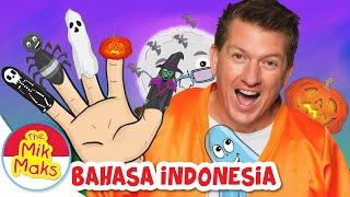Lagu Keluarga Jari Halloween  Lagu Halloween Menyenangkan Untuk Anak-anak  The Mik Maks Indonesia