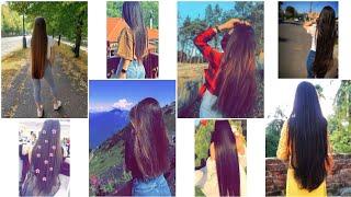 Awesome hidden face girls long hair dpz for whatsapp  girls cute photography ideas with long hair