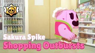 Brawl Stars Sakura Spike - Shopping Outbursts