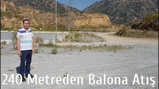 Tabanca Atışı 240 Metre Hedef Balon Pistol Shooting From 240 Meters To The Baloon