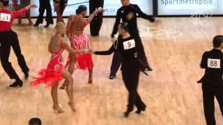 Aliev - Bychkovskaya AZE   2013 World Latin R1 C