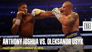 FIGHT HIGHLIGHTS  Anthony Joshua vs. Oleksandr Usyk