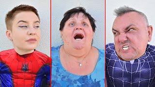 She Transform Into Superheroes to Save Grandma