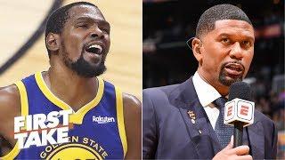 Jalen Rose warned us about KDs bad workout and the trolls bashed him - Max Kellerman  First Take