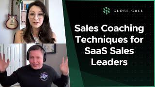 Sales Coaching Techniques for SaaS Sales Leaders