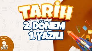 9. Sınıf 2. Dönem 1. Yazılı Hazırlık  Tarih #2024