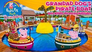 Grandad Dog’s Pirate Boat Ride at Peppa Pig Park Günzburg June 2024 4K