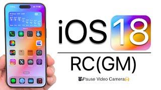 iOS 18 RC is Out - Whats New?