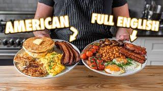 4 Million Subscriber Special American Vs. Full English Breakfast