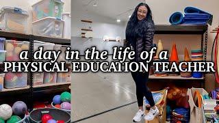 A DAY IN THE LIFE OF A PHYSICAL EDUCATION TEACHER