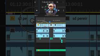 Como recuperar áudio deletado de um vídeo no Adobe Premiere. #ediçãodevídeo  #adobepremierepro