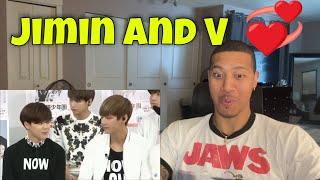 Jimin and V teasing each other REACTION