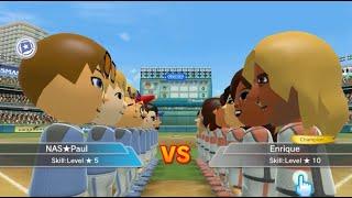 Wii Sports Club - Baseball Champion Match Enrique