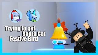 Trying to get Santa cat  Dark Festive Bird  Pet legends